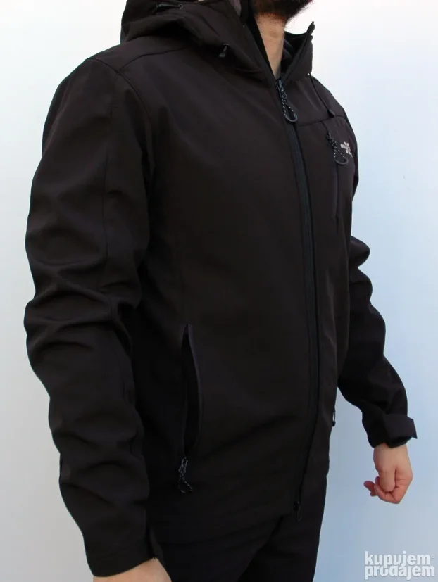 Softshell jakna MS 1720 crni BESPLATNA POSTARINA