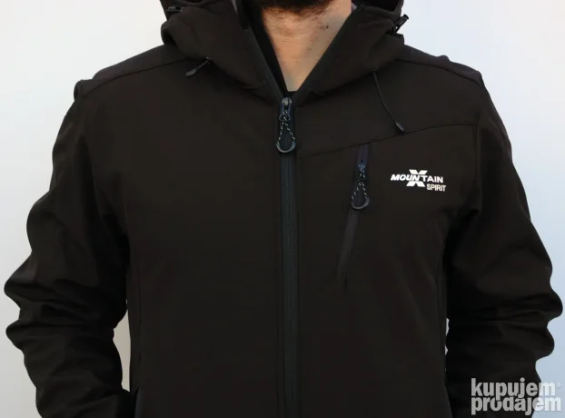 Softshell jakna MS 1720 crni BESPLATNA POSTARINA