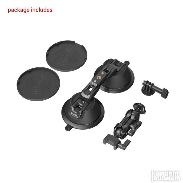 SmallRig dupli vakumski nosac (suction cup) 3566
