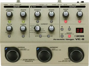 Boss Ve-8 Acoustic Singer Vocal Processor