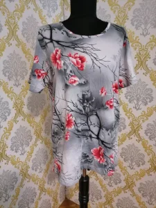 Sniženo tunika cvetna