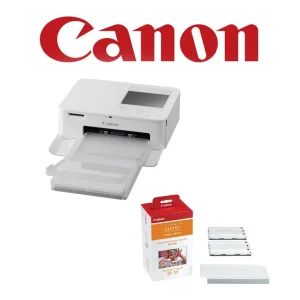 Canon Selphy CP-1500 beli (papir + ribon CP-108)