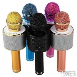 Karaoke mikrofon bluethooth ws 858 -Karaoke mikrofon