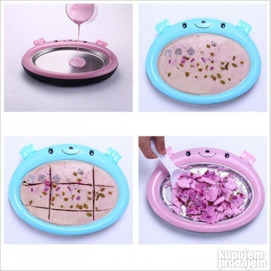 Aparat za sladoled Tajlandski sladoled kod kuce