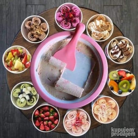 Aparat za sladoled Tajlandski sladoled kod kuce