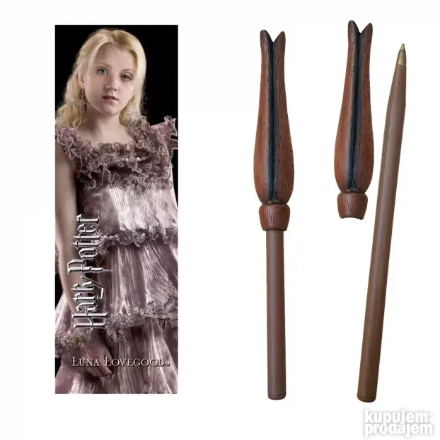 Luna Lovegood Hemijska Olovka & Bookmark - Harry Potter