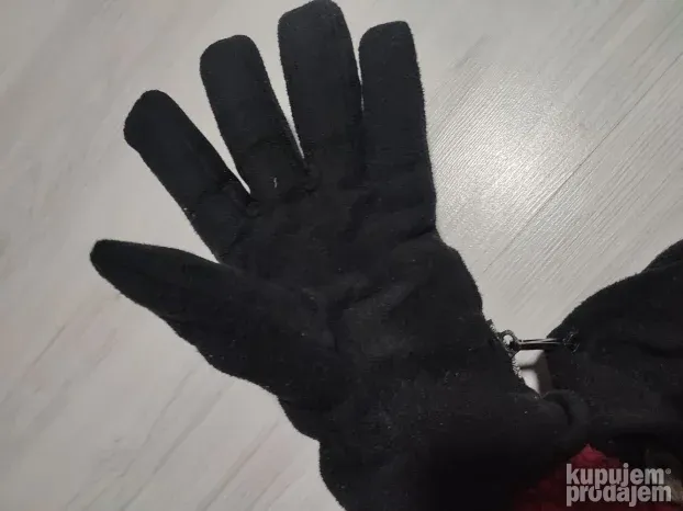 PRO SKI deblje crne zimske rukavice vel. XL