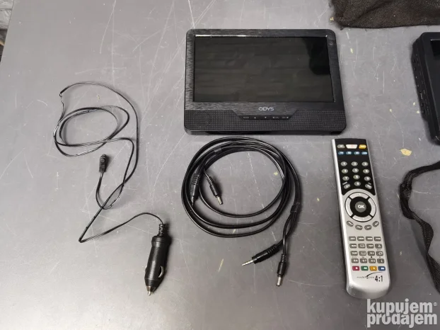 Odys Portable DVD USB 9 inca SET sa 2 ekrana za auto