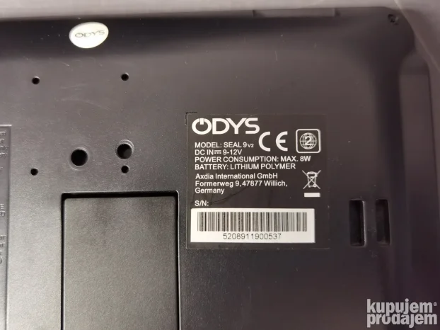 Odys Portable DVD USB 9 inca SET sa 2 ekrana za auto