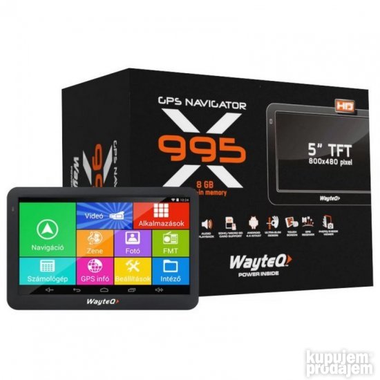 WAYTEQ x995 8GB Android GPS navigation