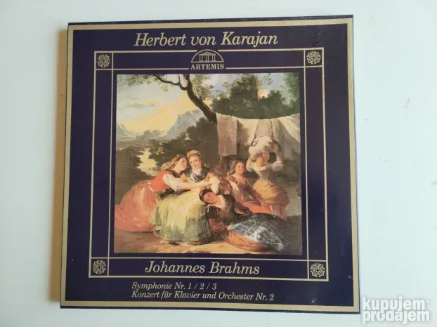 Herber von Karajan Johannes Brahms 3 lp