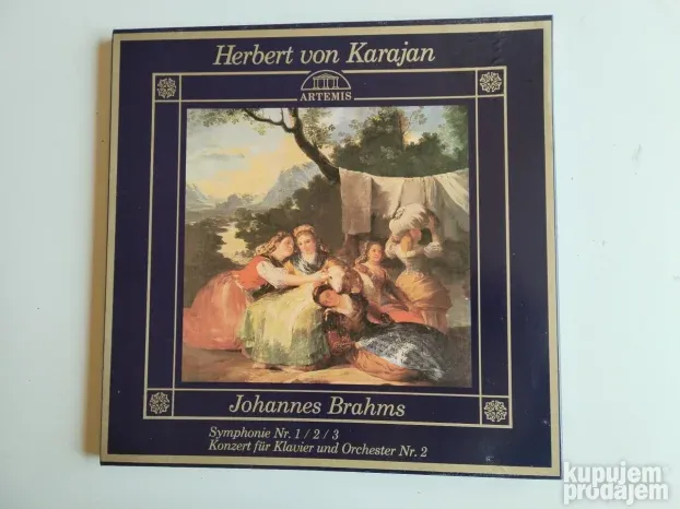 Herber von Karajan Johannes Brahms 3 lp