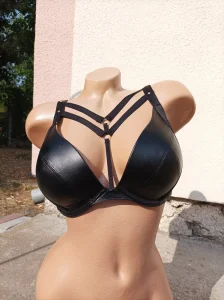Kožni Gothic Sexy Grudnjak 75C