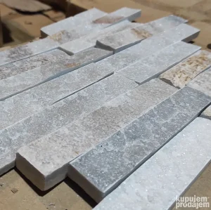 Prirodni kamen bela studenica 3cm štanglice