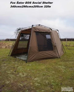 Fox Šator EOS Social Shelter 340cmx290cmx205 cm NOV