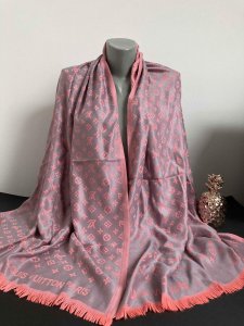 Esarpa Louis Vuitton sivo flu