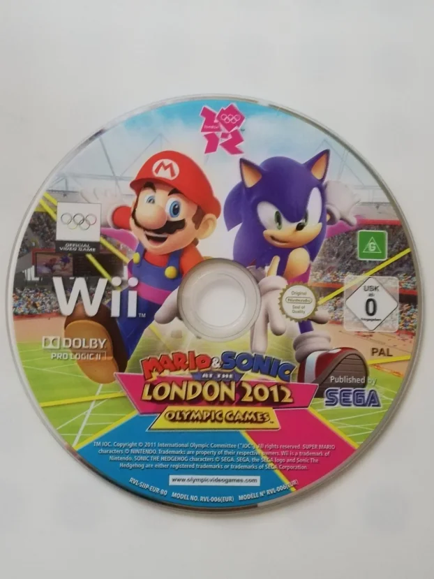 Mario & Sonic Olympic Games London 2012 Nintendo Wii igrica