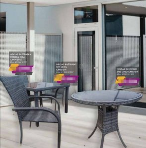 Bastenski sto Dino ratan