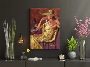 Lady reprodukcija - Art - Slika 70x50cm