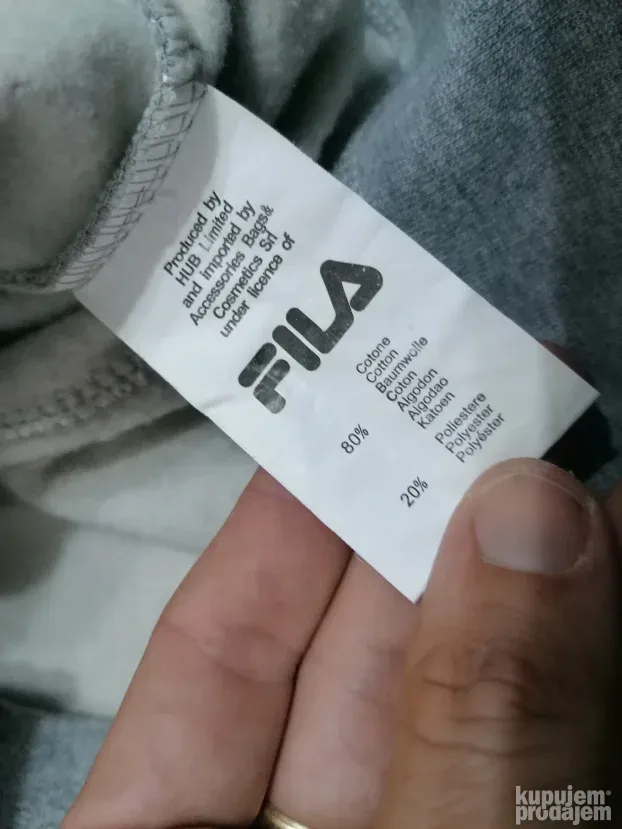 418 - FILA duks ful zip XL/XXL Original TOP