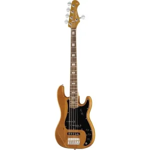 Harley Benton MV-5PJ Natural Bass Gitara