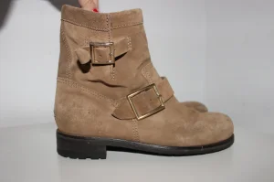 Jimmy Choo Youth buckled boots 37/23 cm cizme decije