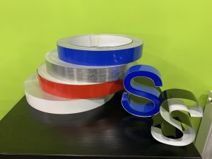 Aluminijumski lim MBL 8cm-0,6mm-100m za izradu 3D slova