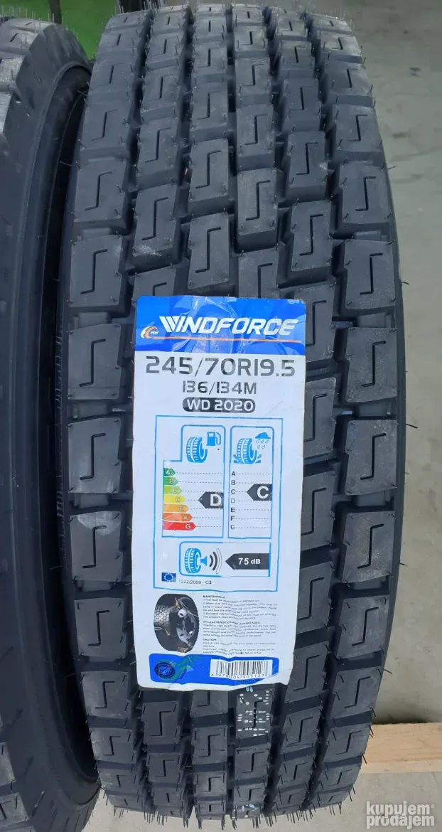 nove pogonske gume 245/70 r 19.5 windforce