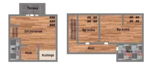 Izgradnja u centru Vrdnika - 77m2
