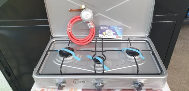 Sigurnosni ventil za plinsku bocu + crevo 1,5m + 2 šelne