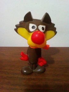 stara gumena igracka vucko maskota sarajevo 84