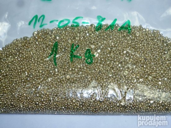 Pandora Granule za legiranje zlata livenje