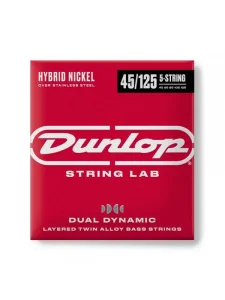 Jim Dunlop DBHYN45125 Dual Dynamic Nickel Steel 45-125 Žice