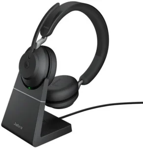 Jabra evolve2 65 ms stereo usb-c stand black