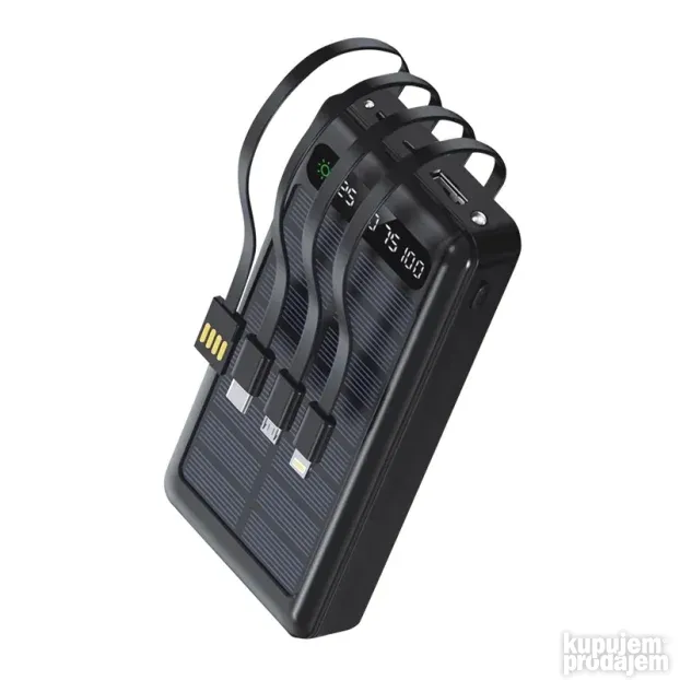 Power bank Comicell CO-A79 4in1 20000mAh sa solarnim punjenj