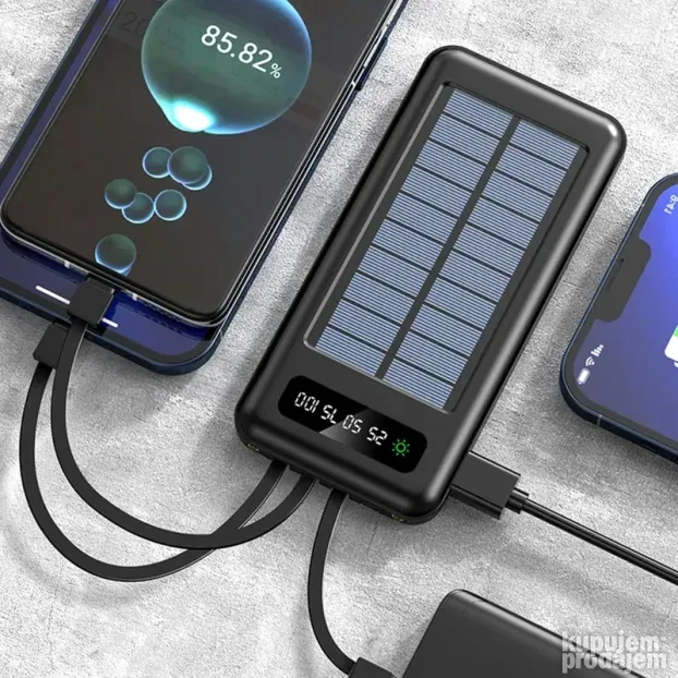 Power bank Comicell CO-A79 4in1 20000mAh sa solarnim punjenj