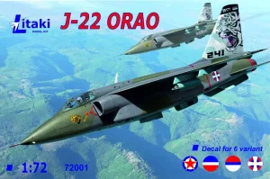 1:72 J-22 Orao 21 x 130 mm Litaki