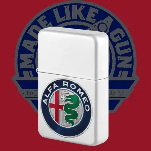 Alfa Romeo Logo - Upaljac - Bela boja