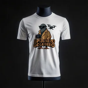 Spijuniro Golubiro - Majica bela u svim velicinama