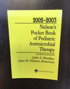KNJIŽICA - Pedijatrijska antimikrob. terapija, Nelson, 2002