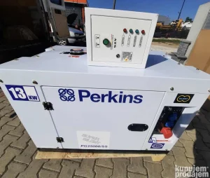 Bešumni agregat PERKINS 13kw automatika