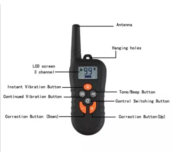 OGRLICA traker za trening dresuru pasa vodootporna