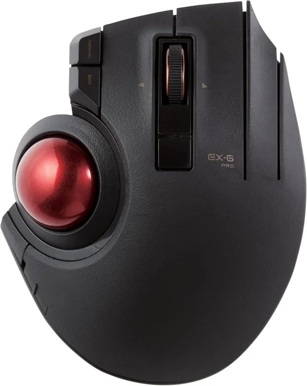 Elecom EX-G Pro Trackball Wireless 2.4GHz MIŠ 8 Buttons