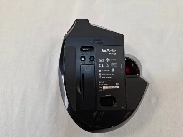 Elecom EX-G Pro Trackball Wireless 2.4GHz MIŠ 8 Buttons