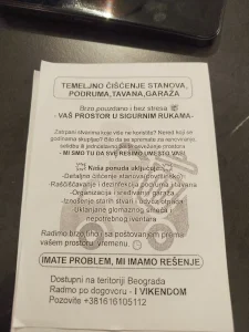Praznjenje stanova kuca