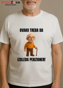 Stampa na majicama / Majica sa stampom / Penzioner