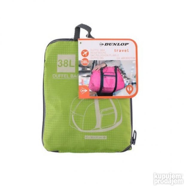 Putna Torba Dunlop 38L 48x30x27cm zelena