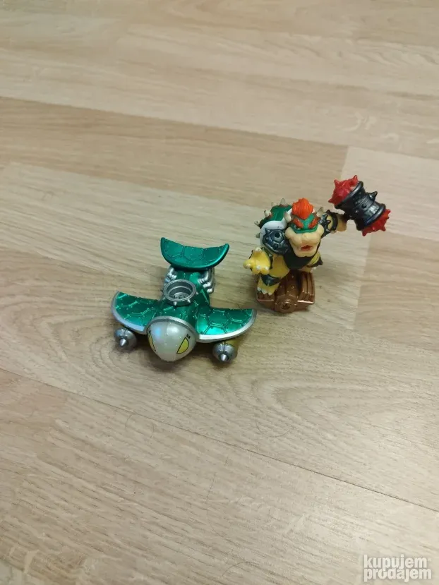 Hammer Slam Bowser + Clown Cruiser SKYLANDERS Superchargers