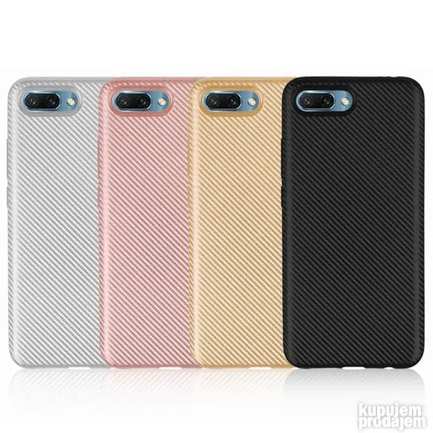 Maska Carbon fiber za Samsung S7/ G930 zlatna