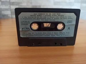 Mitar Mirić i ansambl Otvorite sve kafane audio kaseta 1987
